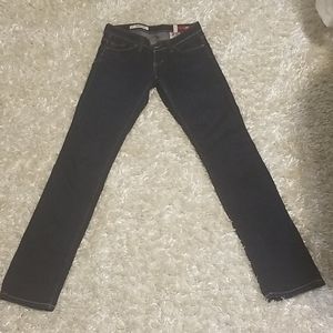 Express Ultra Low Rise Skinny Leg Jeans